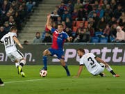 Kevin Bua erzielte für Basel die ersten beiden Tore (Bild: KEYSTONE/GEORGIOS KEFALAS)