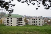 Die Überbauung Riedbach-Park der Kirchgemeinde Adligenswil. (Bild: Dominik Wunderli, 4. November 2018)