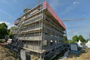 Am Beratungszentrum auf dem Arenenberg wurde 2014 viel Holz verbaut. (Bild: Reto Martin)