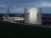 Visualisierung der Metro-Station mit Parkhaus in der Reussegg. (Bild: PD)