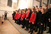 Zusammen mit der Singbox Wil brachte der Kammerchor den «Wiler Sunntig» von Wolfgang Sieber zur Uraufführung. (Bilder: Christof Lampart)