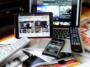 Unternehmen sollen Radio und Fernsehen nicht mitfinanzieren müssen. Eine Kommission des Nationalrates will sie von der Abgabe befreien. (Bild: KEYSTONE/JEAN-CHRISTOPHE BOTT)