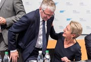 Walter Müller über Bundesratskandidatin Karin Keller-Sutter: «Jetzt ist es Zeit für eine Frau.» (Bild: Thomas Hary)