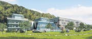 So sollte das geplante Parkhotel Bad Rans in Sevelen aussehen – doch das Projekt erwies sich als Luftschloss. (Bild: pd)