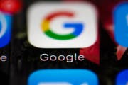 Das Google-Symbol der Mobile-App. (Bild: Matt Rourke/AP (Philadelphia, 26. April 2017))