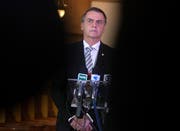 Jair Bolsonaro, künftiger Präsident Brasiliens. (Bild: Joedson Alves/EPA, Brasilia, 7. November 2018)