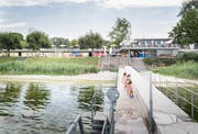 Das Strandbad steht auch umliegenden Gemeinden zur Verfügung. Bild: Andrea Stalder