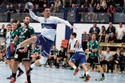Erzielt drei Tore: der Krienser Filip Gavranovic. (Bild: Christian Pfander/BZ (Thun, 7. November 2018))