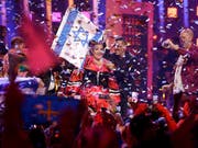 Netta Barzilai aus Israel hatte mit ihrem Song «Toy» den letzten Eurovision Song Contest (ESC) in Portugal gewonnen. Am nächsten ESC in Israel werden über 40 Länder teilnehmen - trotz Boykottaufrufen. (Bild: KEYSTONE/AP/ARMANDO FRANCA)