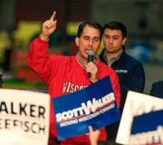 Noch ist unklar, ob er in seinem Amt bestätigt wird. (Bild: EPA/Tannen Maury, Waukesha, Wisconsin, 5. November 2018)