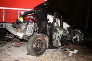 Für den Fahrer des Autos kam jede Hilfe zu spät. (Bild: Kapo SG)
