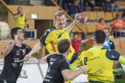Nicht aufzuhalten: St. Otmars Max Höning. (Bild: Urs Bucher)