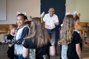 Urs Mahnig tritt nach 33 Jahren als Leiter des Kinder- und Jugendchors Willisau ab. (Bild: Pius Amrein (Willisau, 6. Juni 2018))
