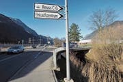 Der Knoten Kastelen beschäftigt die Urner Politik. (Bild: Urs Hanhart, Schattdorf, 1. Dezember 2016)