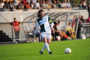 Der FC Brühl verabschiedet sich aus der Fussball Challenge League. Marc Zellweger war damals mit auf dem Platz. (Bild: Ralph Ribi, Mai 2012)