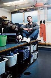 Hat einen starken Willen: Mario Pastore, Keeper von Zug94. (Bild: Stefan Kaiser (Zug, 6. November 2018))