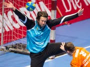 Aurel Bringolf war der sichere Rückhalt für St. Otmar St. Gallen (Bild: KEYSTONE/DOMINIC STEINMANN)