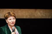 Viola Amherd warb gestern für ihre Kandidatur. (Bild: Jean-Christophe Bott/KEY (Brig, 8. November 2018))
