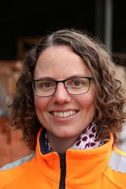 Lynn Burkhard, Bauführerin bei der Stutz AG. (Bild: Hana Mauder)