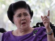 Die 89-jährige Ex-First Lady Imelda Marcos und ihr Ehemann sollen auf Schweizer Konten 200 Millionen Dollar versteckt haben. (Bild: Keystone/EPA/FRANCIS R. MALASIG)