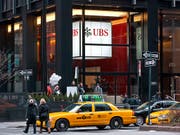 Die UBS-Filiale an der Park Avenue in New York. (Bild: KEYSTONE/MARTIN RUETSCHI)