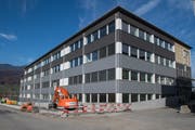 Das neue Innovation Center in Sachseln (Bild: Boris Bürgisser, Sachseln, 9. November 2018)