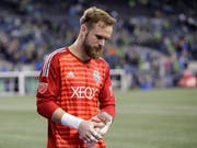 Enttäuschung bei Stefan Frei nach dem verlorenen Penaltyschiessen und dem Ausscheiden aus den Playoffs (Bild: KEYSTONE/AP/TED S. WARREN)