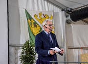 Thomas Held, ehemaliger Direktor von Avenir Suisse, referiert am Eschliker Industrie- und Gewerbeapéro.