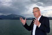 Der Zuger Finanzdirektor sieht einen finanziellen Silberstreifen am Horizont. (Bild:PD)