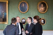 Der Migrationspakt war auch Thema an den Von-Wattenwyl-Gesprächen zwischen dem Bundesrat und den Parteispitzen vom Freitag in Bern. (Bild: KeyPeter Klaunzer (Bern, 9. November 2018))
