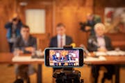 Medienkonferenz zur Nachfolge Restaurant Aescher. (Bild: Urs Bucher)