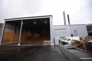 Die Heizzentrale in Schattdorf ist ausgebaut worden. Es wurden rund 4 Millionen Franken investiert. (Bild: Urs Hanhart, Schattdorf, 10. Dezember 2018)