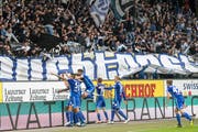 Endlich wieder zu Hause jubeln, lautet das Ziel des FCL. So wie hier beim letzten Sieg im eigenen Stadion gegen GC. (Bild: Urs Flueeler/Keystone (Luzern, 2. September 2018))