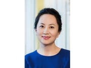 Leidet unter Bluthochdruck: die in Kanada verhaftete Finanzchefin des chinesischen Technologiekonzerns Huawei. (Bild: KEYSTONE/AP Huawei)