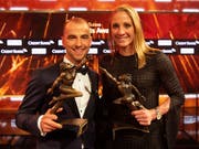 Nino Schurter und Daniela Ryf heissen der Sportler und die Sportlerin des Jahres 2018 (Bild: KEYSTONE/MELANIE DUCHENE)