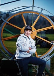 Nando Reiser begann als 2-Jähriger mit dem Skifahren auf dem Nollen in Unterägeri. (Bild: Stefan Kaiser (Unterägeri, 17. November 2018))
