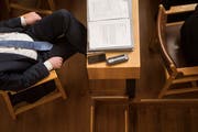 Das St.Galler Stadtparlament behandelt in seiner Sitzung vom Dienstagnachmittag das Budget 2019. (Bild: Benjamin Manser)