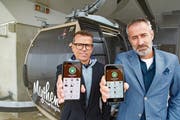 Jörg Rust (links) und Oliver Etter haben mit ihrem Team «Maydaymax» entwickelt.