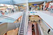 Die Mall des Einkaufszentrums Amriville. (Bild: Donato Caspari)