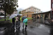 Im September 2017 ist der Erweiterungsbau des BWZ Uri offiziell eingeweiht worden. (Bild: Urs Hanhart, Altdorf, 2. September 2018)