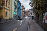 Auf der Bernstrasse in Luzern könnte Tempo 30 ein Thema werden. (Bild: Dominik Wunderli (11. Dezember 2018))