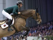 Steve Guerdat auf der Schweden-Stute Bianca (Bild: Keystone/LAURENT GILLIERON)