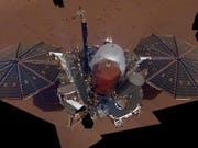 Die Mars-Sonde InSight hat ihr erstes Selfie vom Mars geschickt. (Bild: NASA/JPL-Caltech)