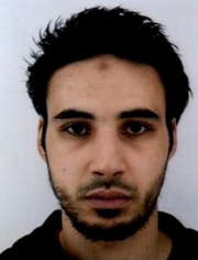 Das veröffentlichte Fahndungsfoto von Chérif Chekatt. (Französische Polizei)