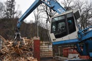 Private Entsorger wie die Kuster Recycling AG fürchten, dass sich die öffentliche Hand vermehrt ihre Kunden krallt. (Bild: Timon Kobelt)