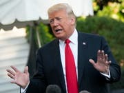 Glaubt nicht, dass es zu einer Amtsenthebung kommt: US-Präsident Donald Trump. (Bild: Keystone/EPA Consolidated News Photos POOL/CHRIS KLEPONIS / POOL)