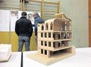 Im kommenden Frühjahr werden die Urnäscher über das Neubauprojekt Gemeindekanzlei abstimmen können. (Bild: BEI)