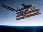 An der internationalen Raumstation ISS sind neben den USA auch Russland, die EU, Japan und Kanada beteiligt. (Bild: Keystone/AP NASA/)