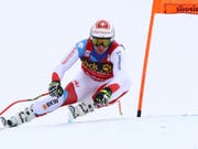 Beat Feuz fühlt sich offenbar nun auch auf der Saslong wohl (Bild: KEYSTONE/AP/ALESSANDRO TROVATI)