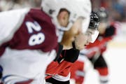 Nico Hischier bestreitet seine zweite Saison in der NHL. (Bild: Julio Cortez/AP (Newark, 18. Oktober 2018)